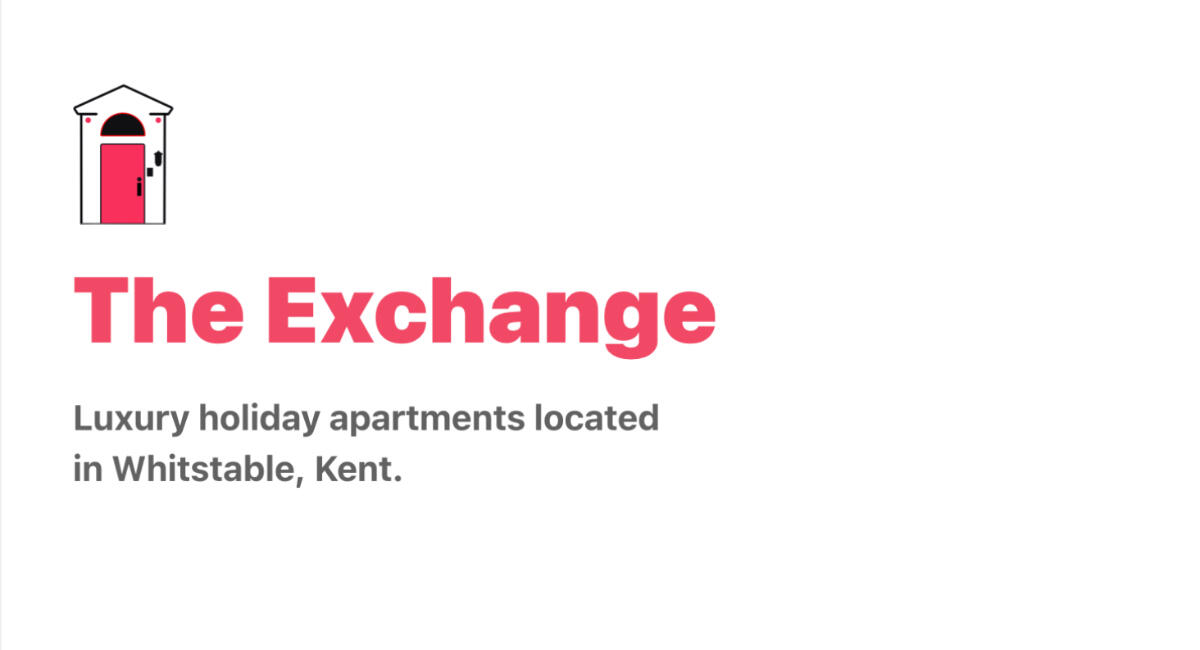 The Exchange Contemporary holiday apartments for rent in Whitstable